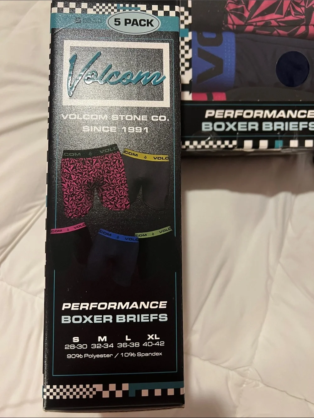Volcom Men's Performance Boxer Briefs - 5 Pack